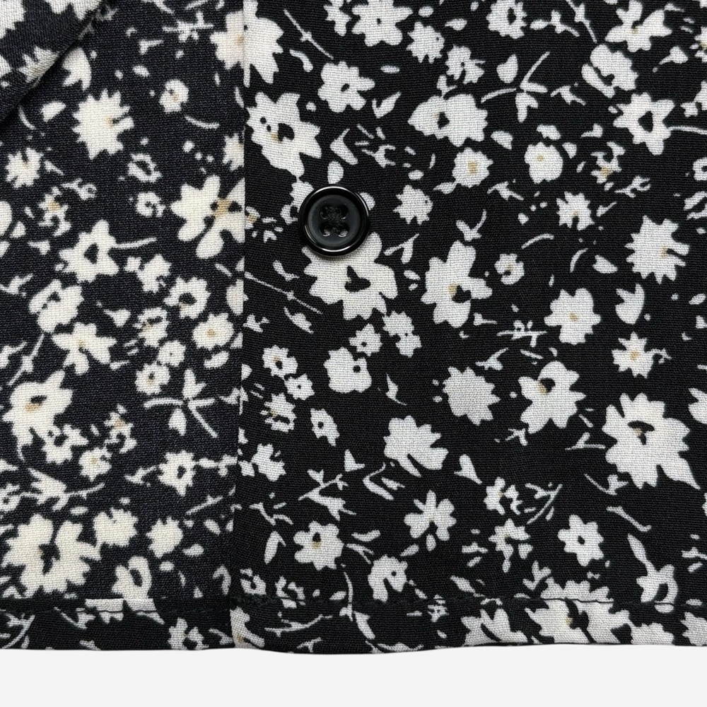 Modcloth Mini Dress Just Gotta Have It Black Floral - Picture 6 of 13